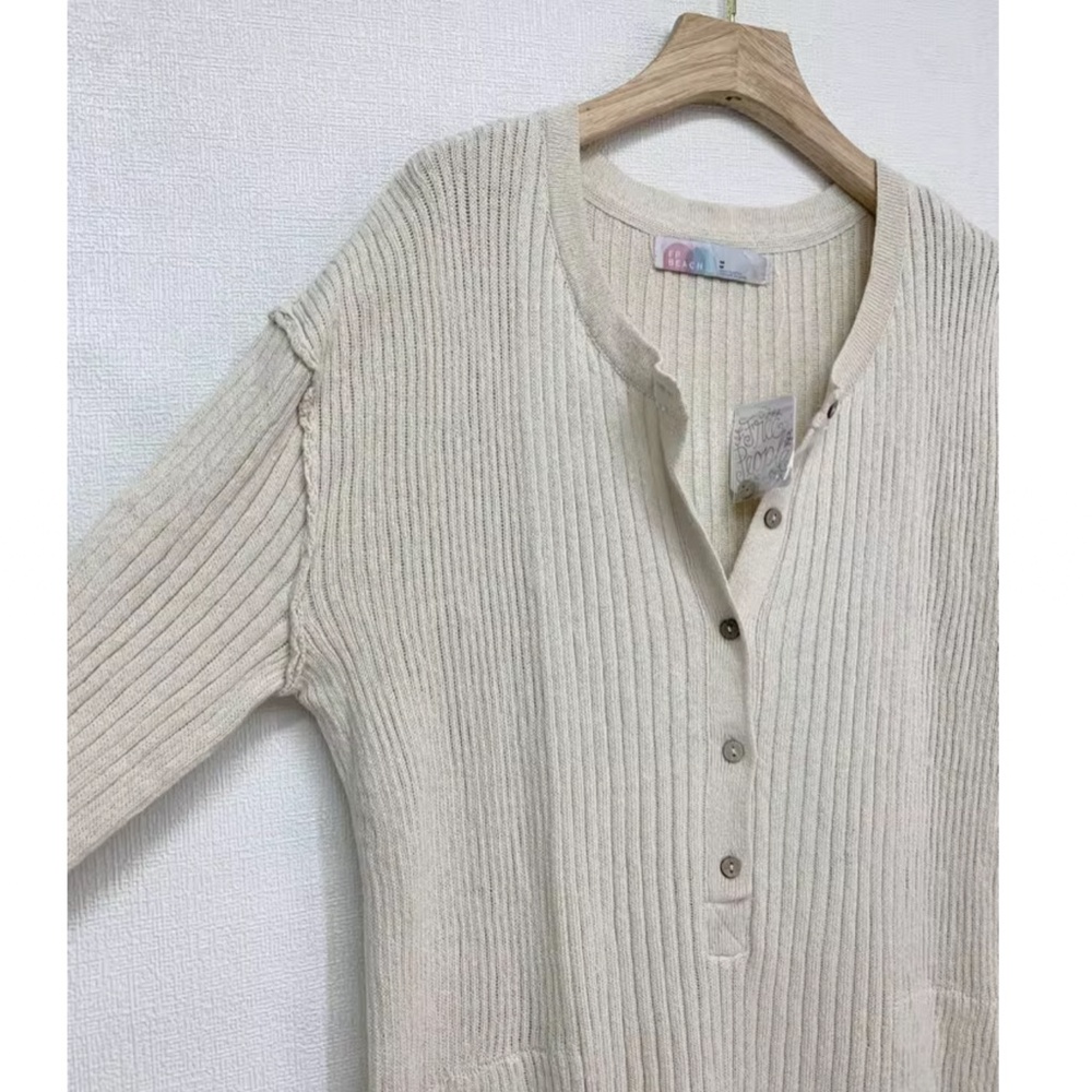 Free People Free Fall Sweater Maxi Dress - Ivory - Picture 7 of 9